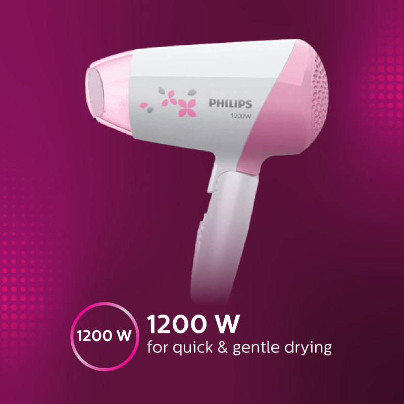 Philips Essential Care Hair Dryer for Gentle Drying